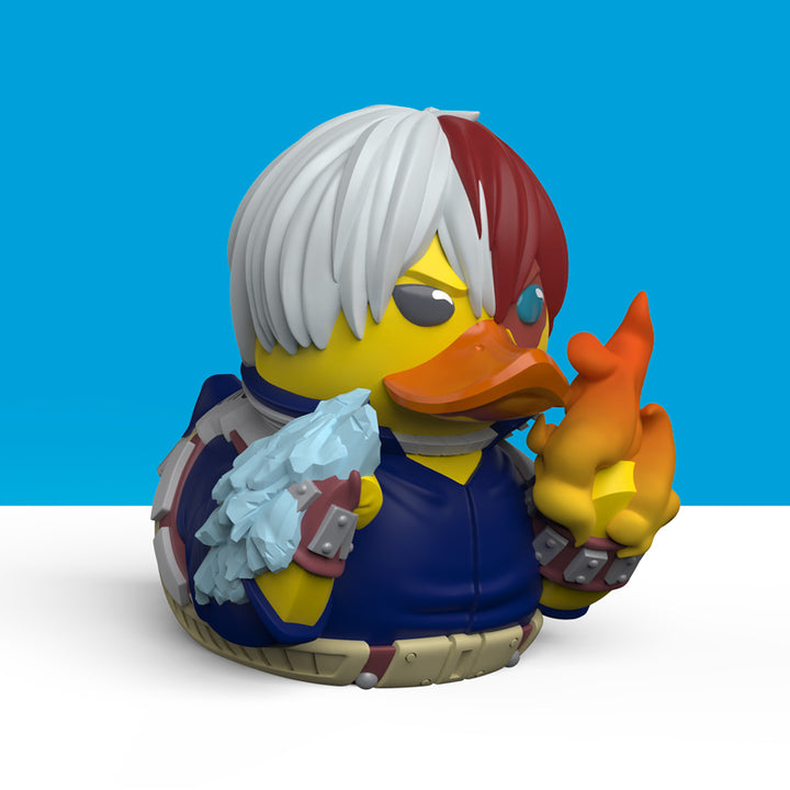 My Hero Academia Shoto Todoroki Cosplay Anime Manga Ente Badeente Sammelfigur TUBBZ