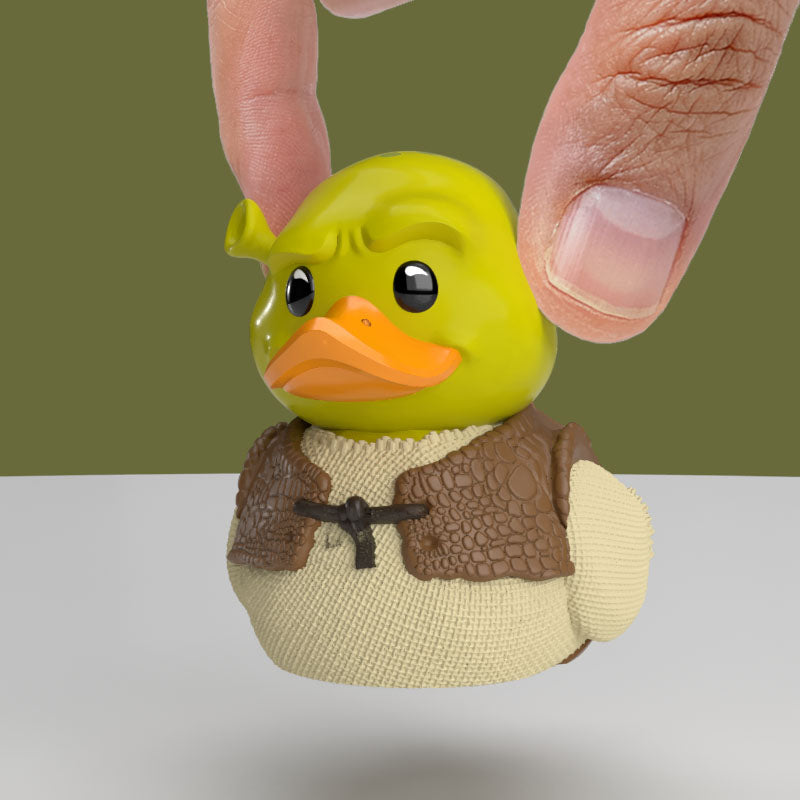 Mini Shrek Cosplay Ente Badeente Sammelfigur TUBBZ