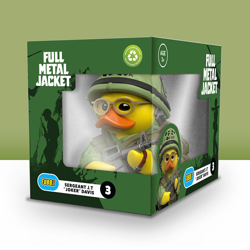 Sergeant JT Joker Davis Full Metal Jacket Ente Sammelobjekt TUBBZ Boxed Edition