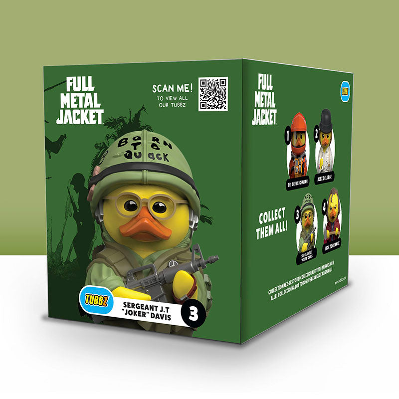 Sergeant JT Joker Davis Full Metal Jacket Ente Sammelobjekt TUBBZ Boxed Edition