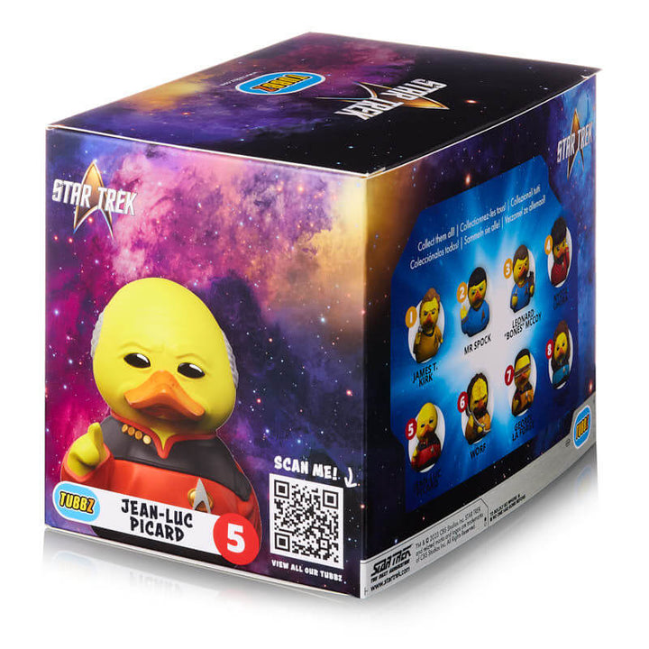 Star Trek Jean Luc Picard Cosplay Ente Badeente Sammelfigur TUBBZ