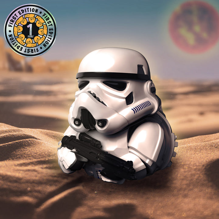 Original Stormtrooper Star Wars Cosplay Ente Badeente Sammelfigur TUBBZ