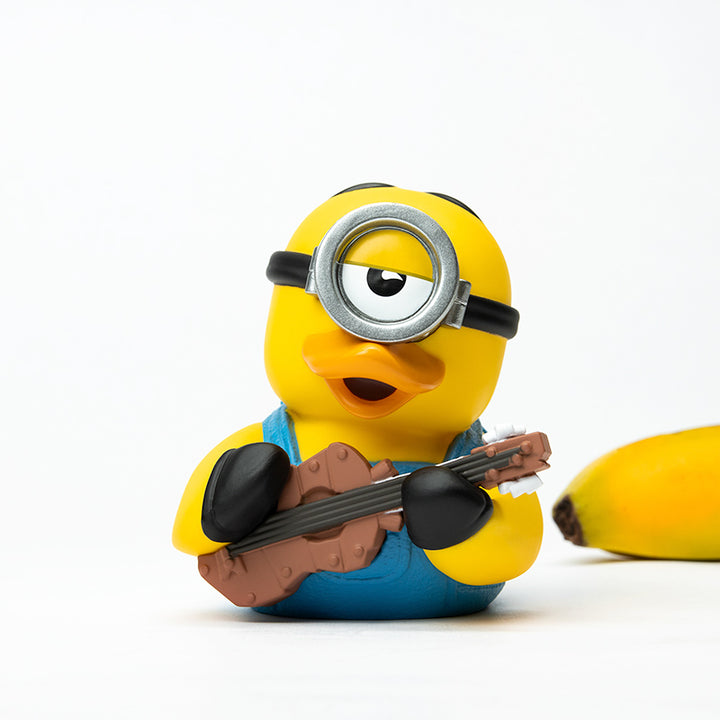 Minions Stuart Gitarre Ente Badeente Sammelfigur TUBBZ