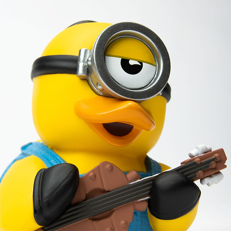 Minions Stuart Gitarre Ente Badeente Sammelfigur TUBBZ