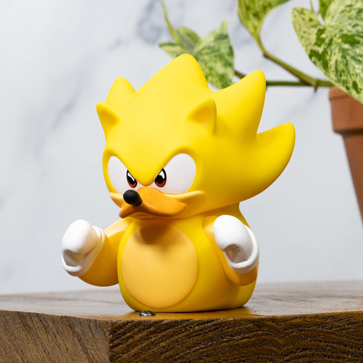 Sonic The Hedgehog Super Sonic Ente Badeente Sammelfigur TUBBZ