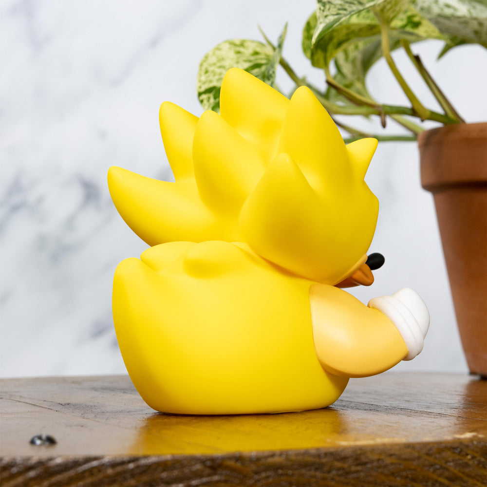 Sonic The Hedgehog Super Sonic Ente Badeente Sammelfigur TUBBZ