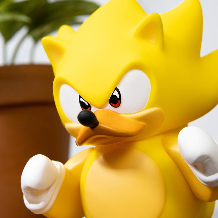 Sonic The Hedgehog Super Sonic Ente Badeente Sammelfigur TUBBZ