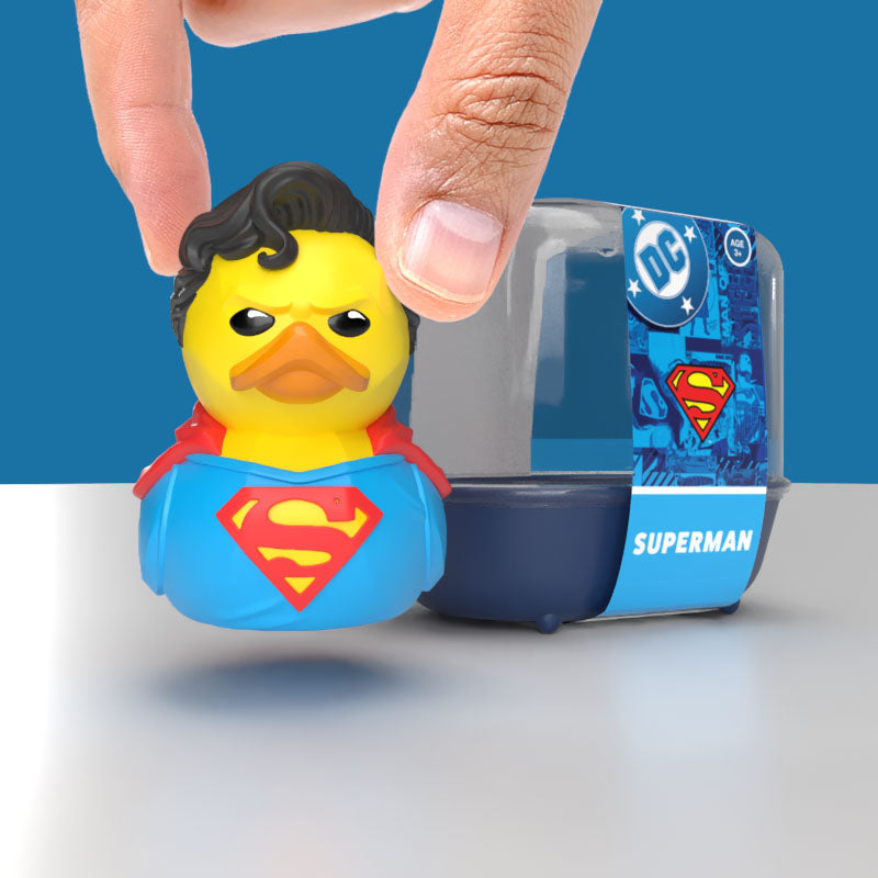 Mini DC Comics Superman Ente Badeente Sammelfigur TUBBZ