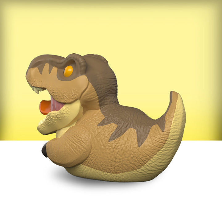 Mini Jurassic Park T-Rex Badeente Sammelfigur TUBBZ
