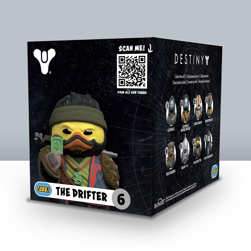 Destiny The Drifter Vagabund Ente Badeente Sammelfigur TUBBZ