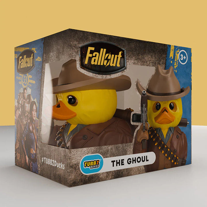 Fallout TV The Ghoul Ente Badeente Sammelfigur TUBBZ Box