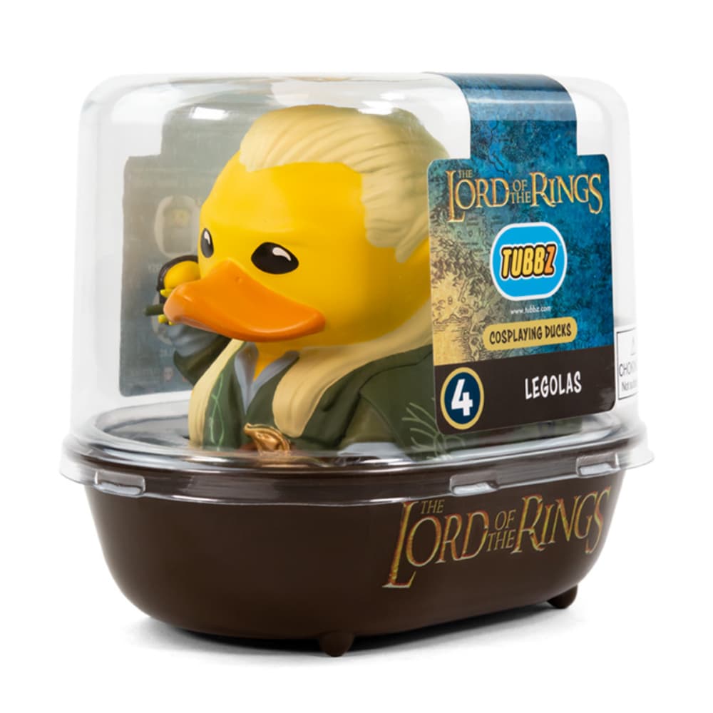 Herr der Ringe Legolas Cosplay Ente Badeente Sammelfigur TUBBZ