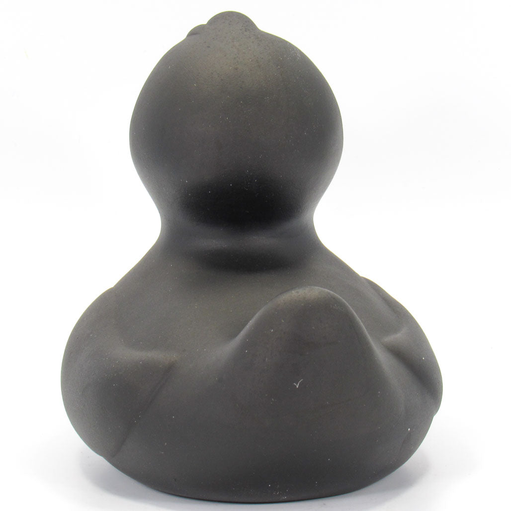 Luxury Tuffy Klassische Ente Schwarz BUD Duck Badeente Quietscheente