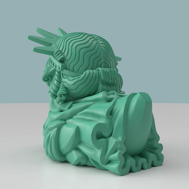 Mini USA Amerika Lady Liberty Reise Ente Badeente Sammelfigur TUBBZ