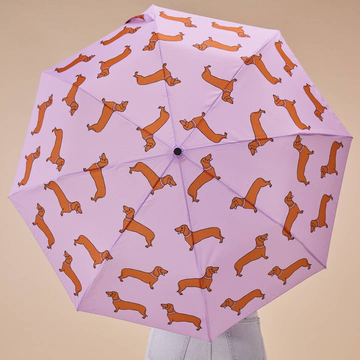 Regenschirm Dackelmotiv Rosa Coucou Suzette Paris Original Duckhead