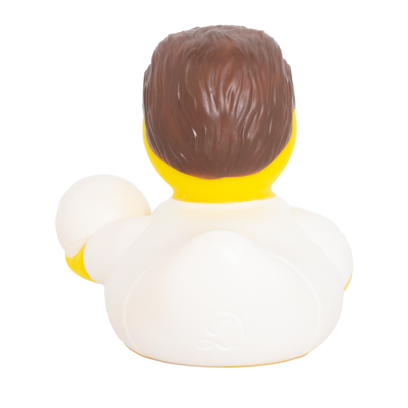 Fussballspieler Argentinien Ente Badeente Quietscheente Gummiente Lilalu
