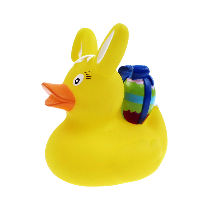 Ostern Hase mit Ei Mini Ente Badeente Quietscheente Factotum