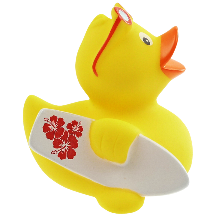 Surfen Aloha Ente Badeente Quietscheente Factotum