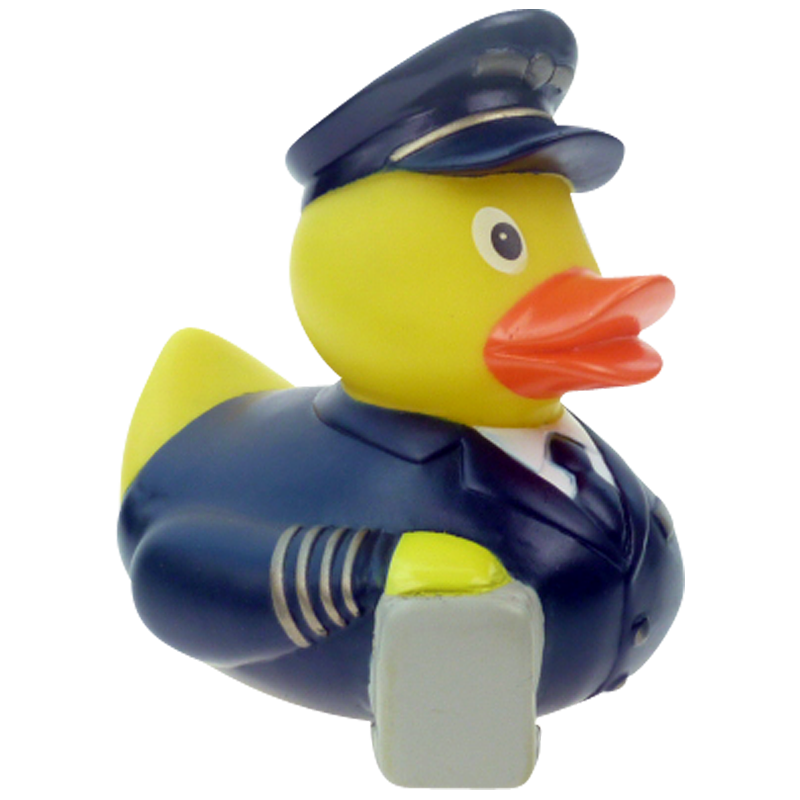 Pilot Ente Badeente Quietscheente Factotum