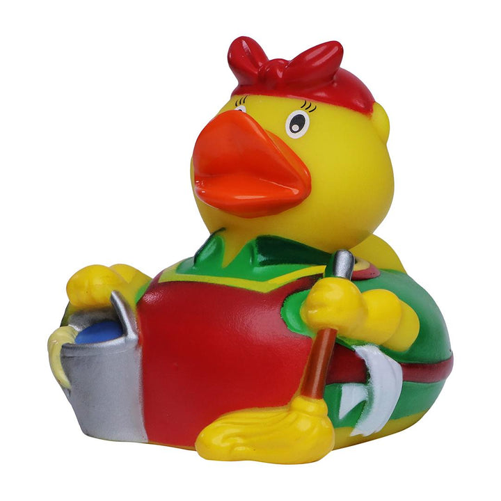 Putzen Putzfee Ente Badeente Quietscheente Gummiente Schnabels