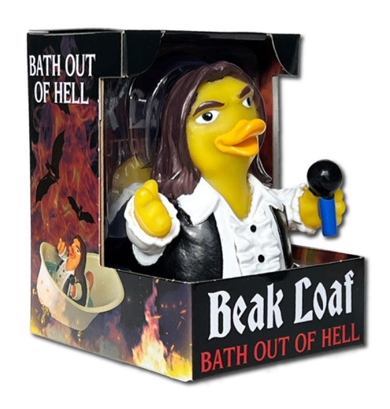 Beak Loaf Bath Out Of Hell Badeente Quietscheente CelebriDucks