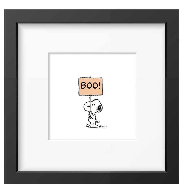 Peanuts Snoopy Bild Gerahmter Kunstdruck Charles M. Schulz 15 Motive 26x26 Magpie