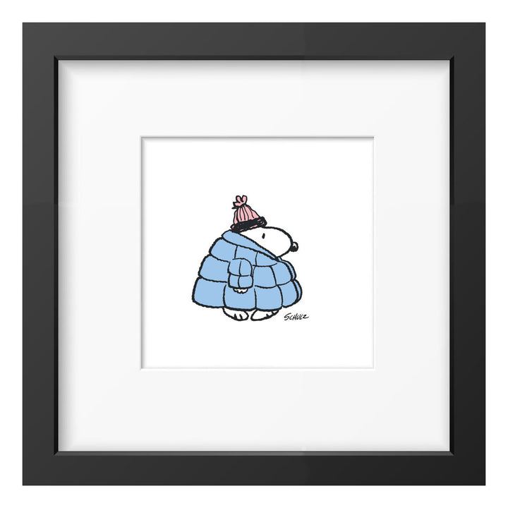 Peanuts Snoopy Bild Gerahmter Kunstdruck Charles M. Schulz 15 Motive 26x26 Magpie