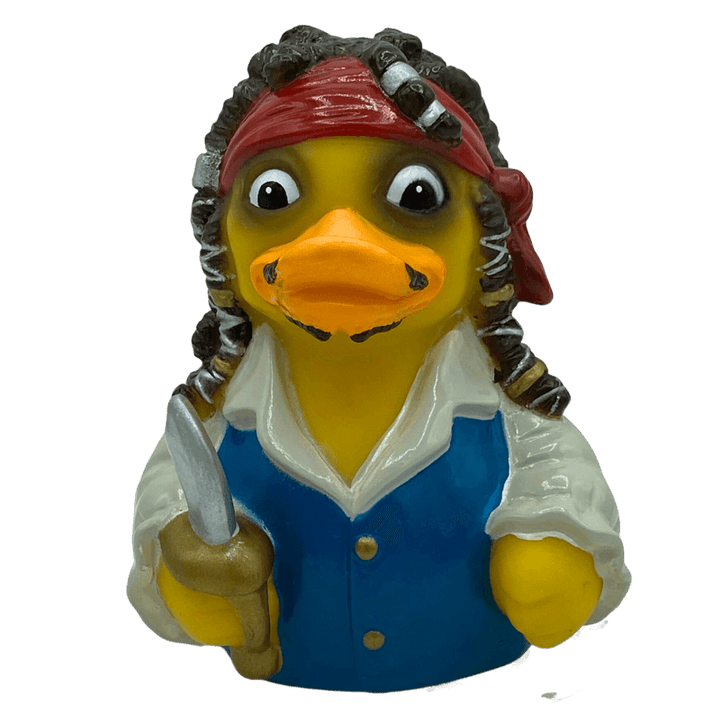 Captian Quack Pirate of the Quackibbean Badeente CelebriDucks