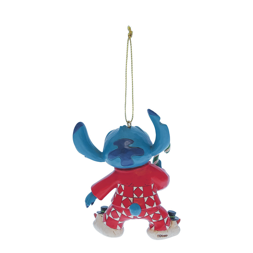 Disney Lilo & Stitch in Christmas Pyjama Christbaumschmuck Hängende Dekoration Jim Shore Enesco
