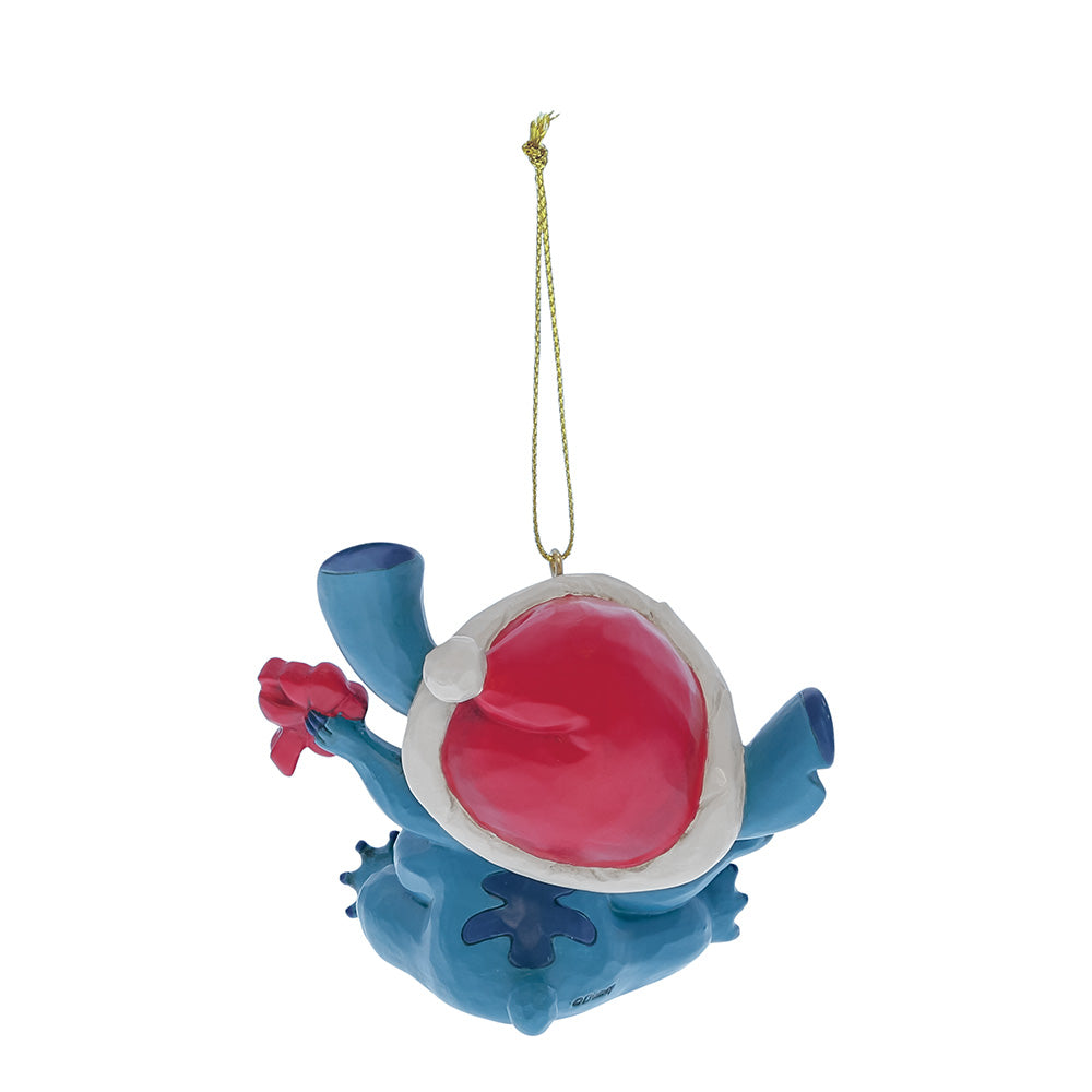 Disney Lilo & Stitch Unwrapping Christmas Gift Christbaumschmuck Hängende Dekoration Jim Shore Enesco