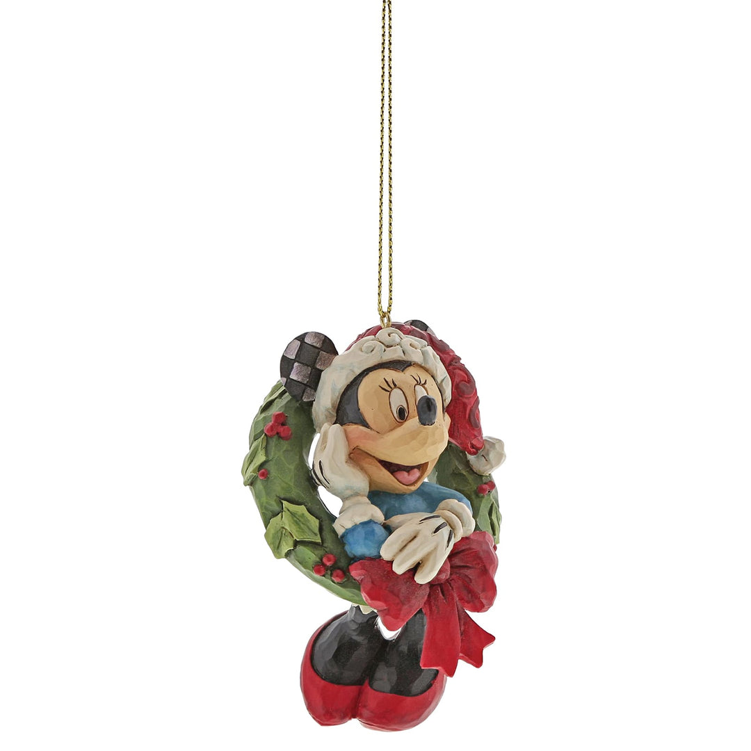 Disney Minnie Mouse Christbaumschmuck Hängende Dekoration Jim Shore Enesco