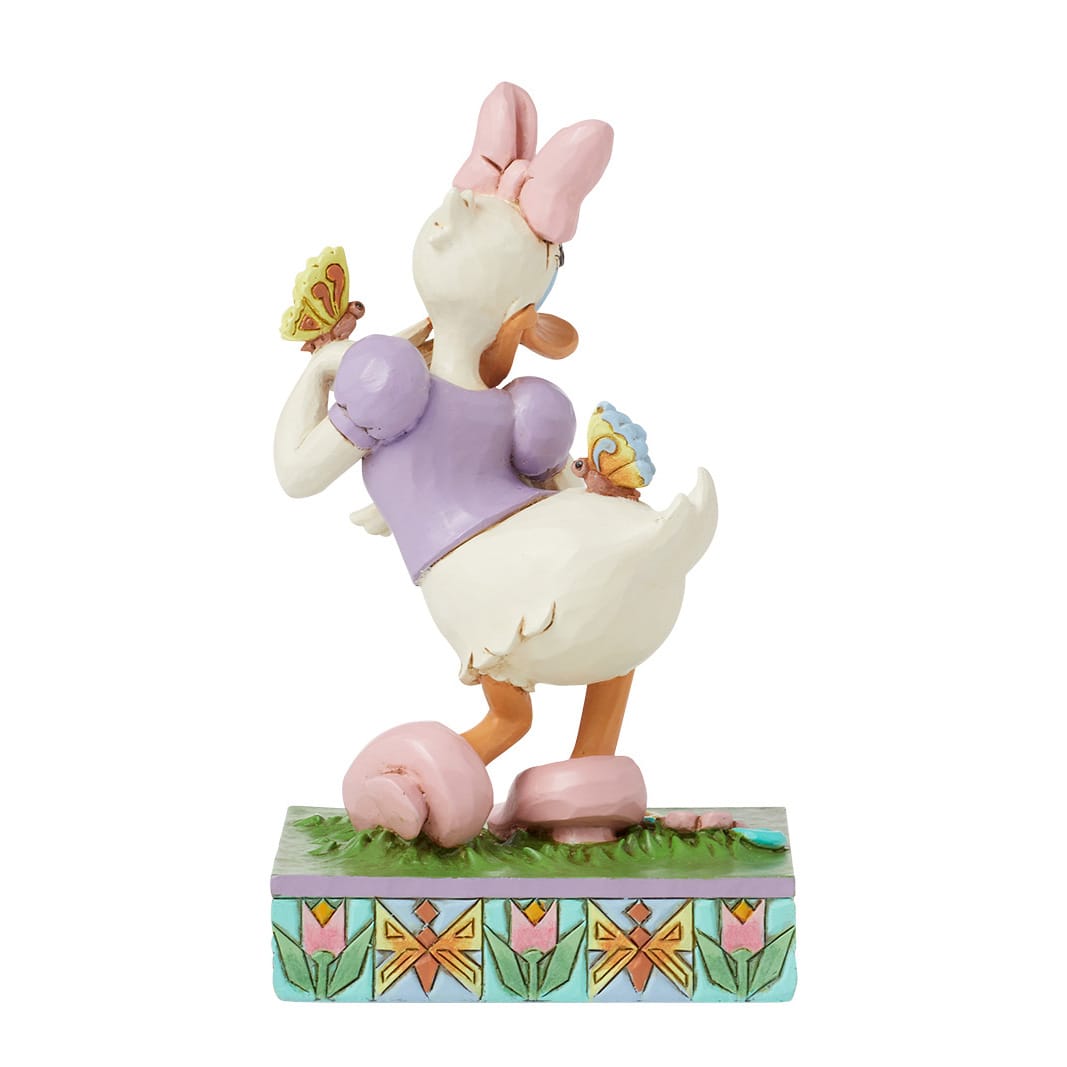 Disney Daisy Duck Blooms and Butterflies Frühling Figur Jim Shore 6016337 Enesco