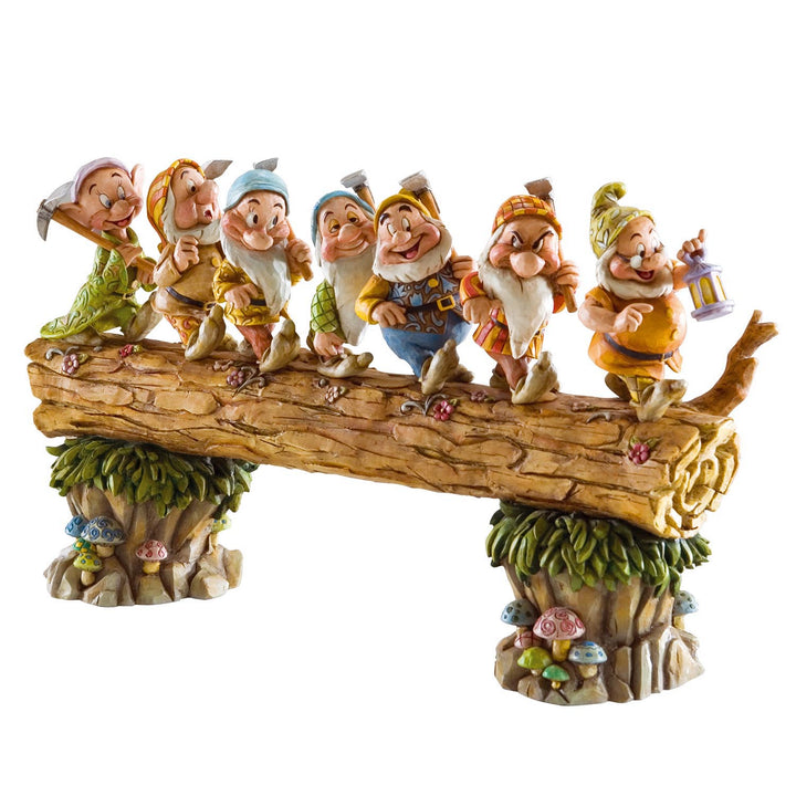 Disney Schneewittchen 7 Zwerge Auf Dem Heimweg Figur Jim Shore 4005434 Enesco