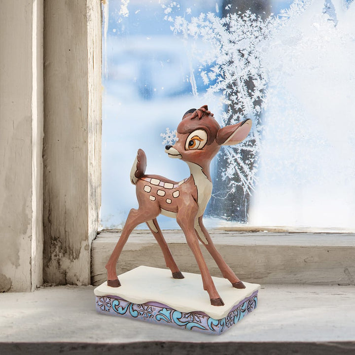 Disney Bambi Schneeflocke Christmas Figur Jim Shore 6013064 Enesco