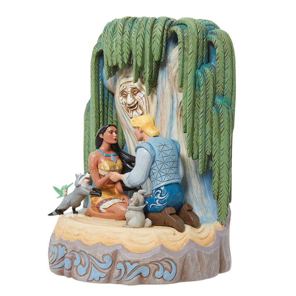 Disney Hommage Szene Pocahontas Figur Jim Shore 6011925 Enesco