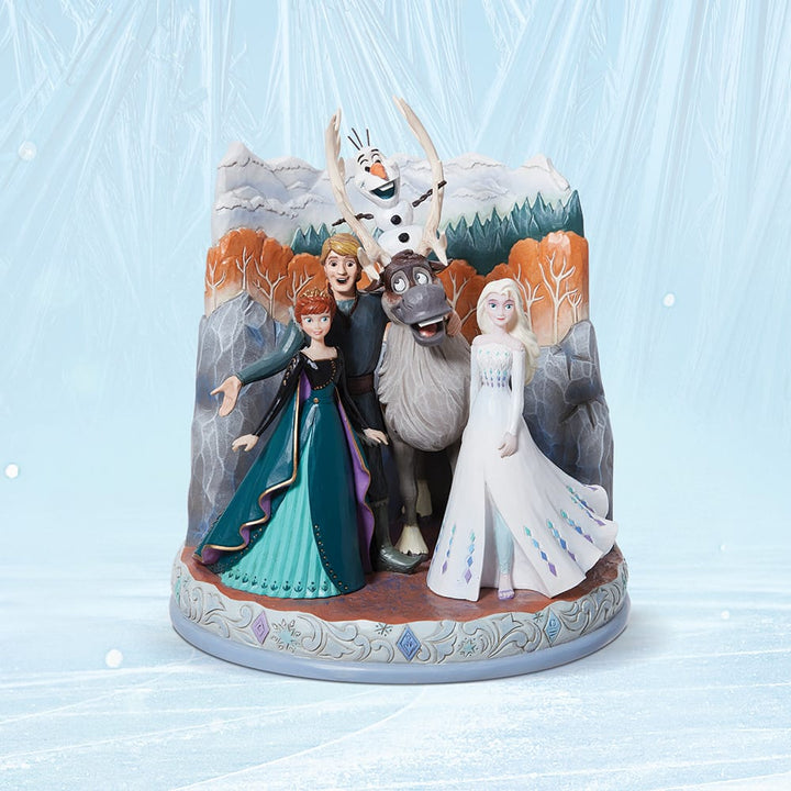 Disney Hommage Szene Frozen 2 Figur Jim Shore 6013077 Enesco