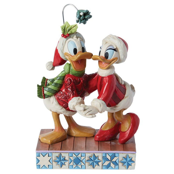 Disney Donald & Daisy Duck Christmas Figur Jim Shore 6015004 Enesco