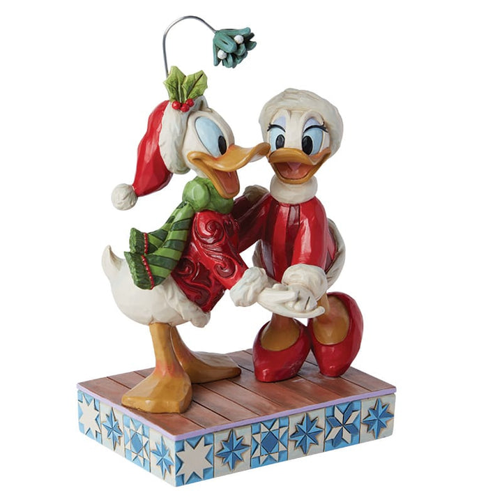 Disney Donald & Daisy Duck Christmas Figur Jim Shore 6015004 Enesco