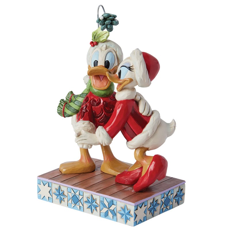 Disney Donald & Daisy Duck Christmas Figur Jim Shore 6015004 Enesco