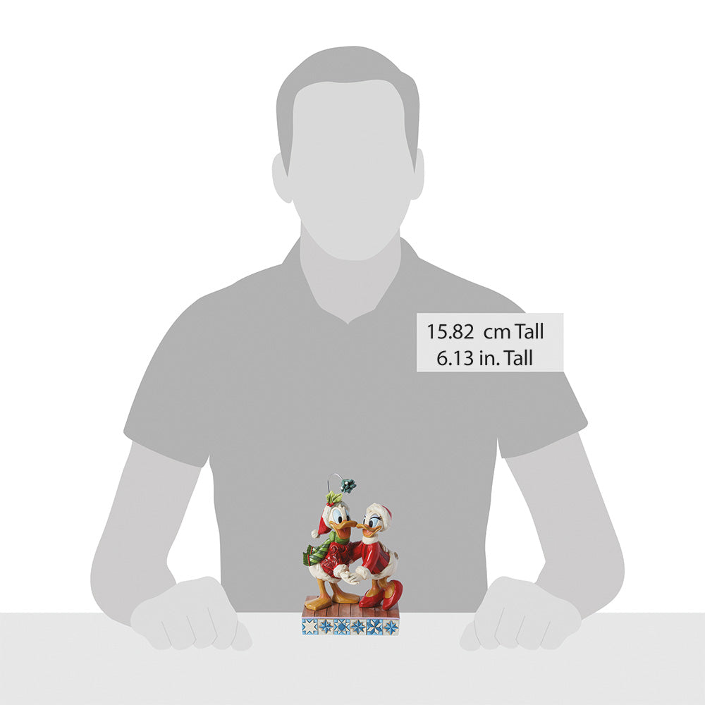 Disney Donald & Daisy Duck Christmas Figur Jim Shore 6015004 Enesco