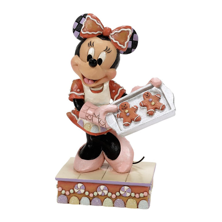 Disney Minnie Backglück Lebkuchen Figur Jim Shore 6016881 Enesco