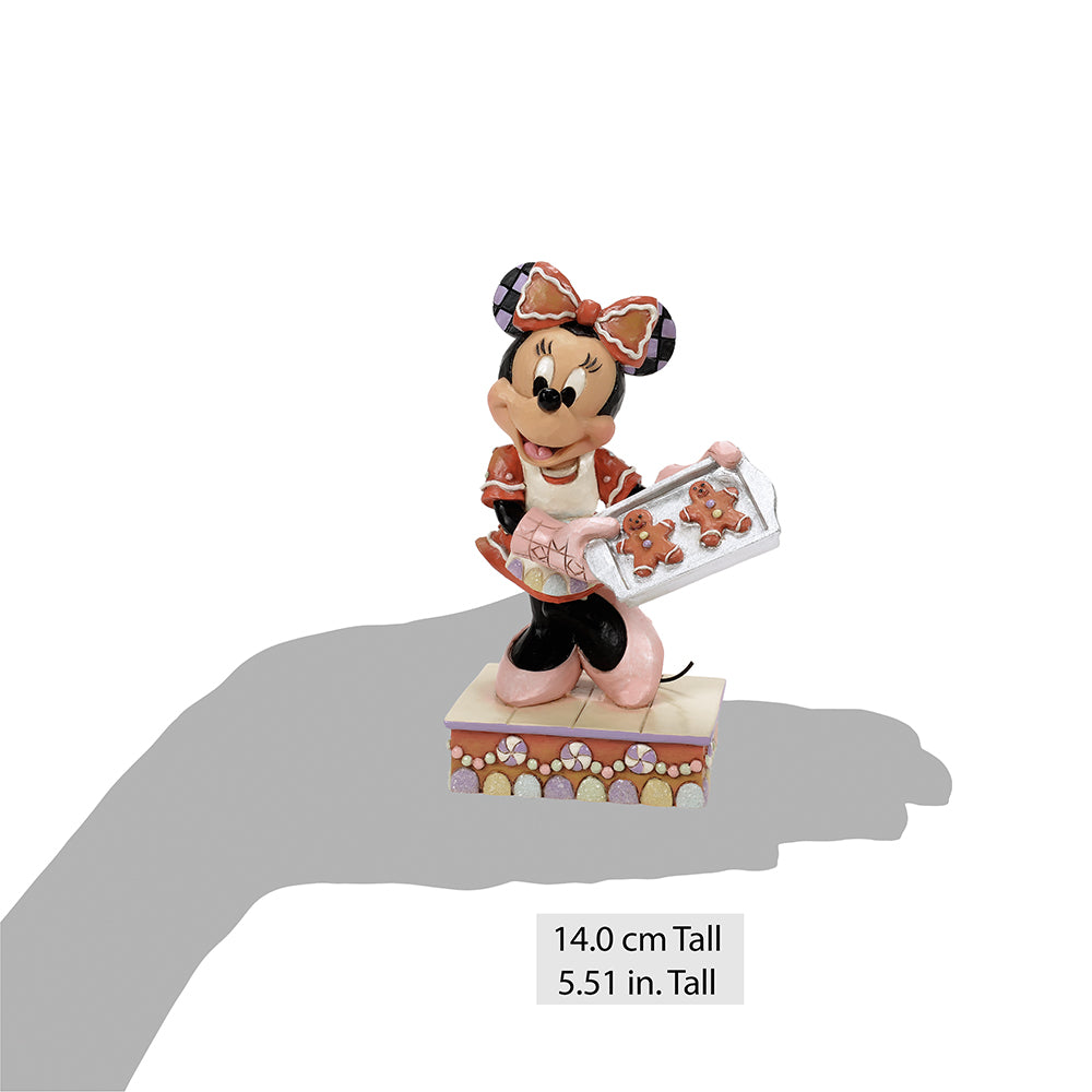 Disney Minnie Backglück Lebkuchen Figur Jim Shore 6016881 Enesco