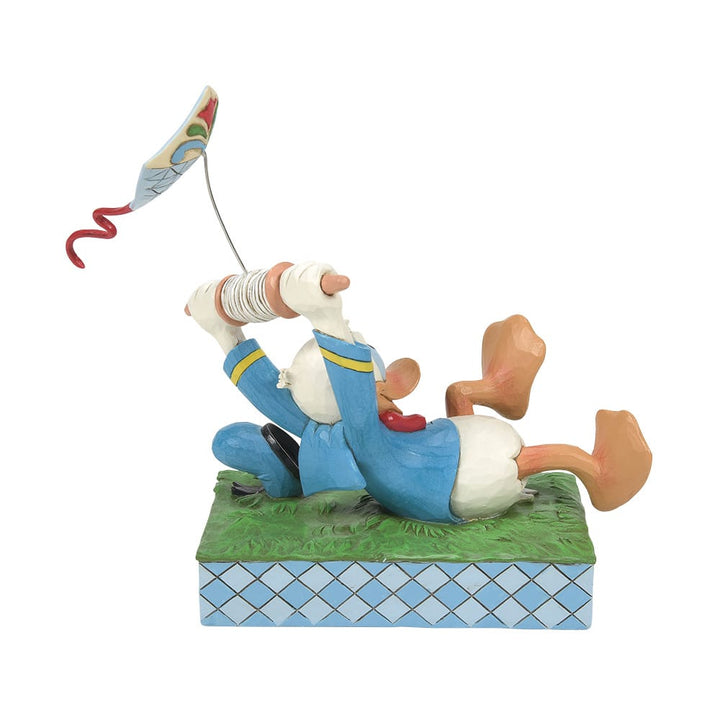 Disney Donald Duck mit Drachen Figur Jim Shore 6014314 Enesco