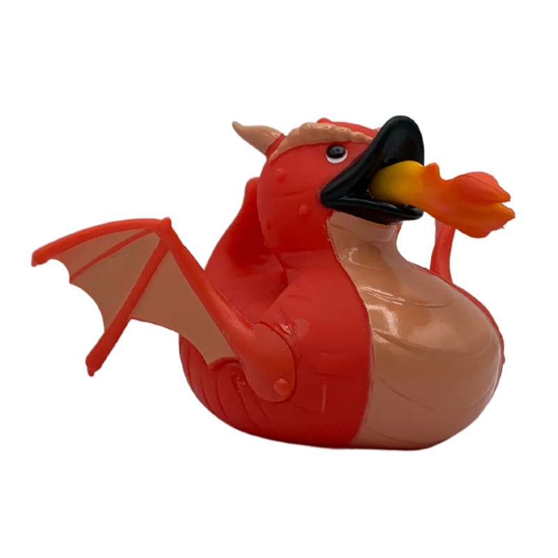 Drache Rot Ente Badeente Quietscheente Wild Republic