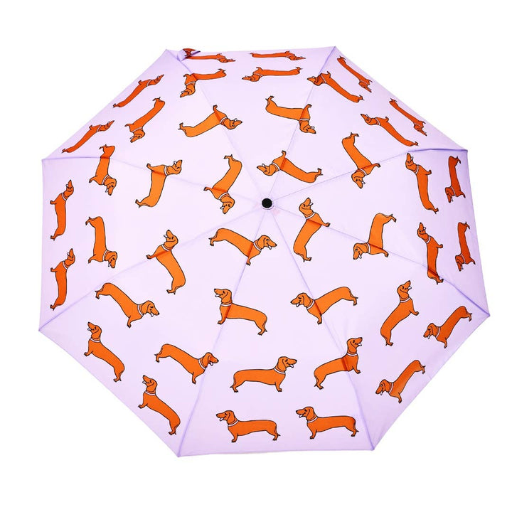 Regenschirm Dackelmotiv Rosa Coucou Suzette Paris Original Duckhead