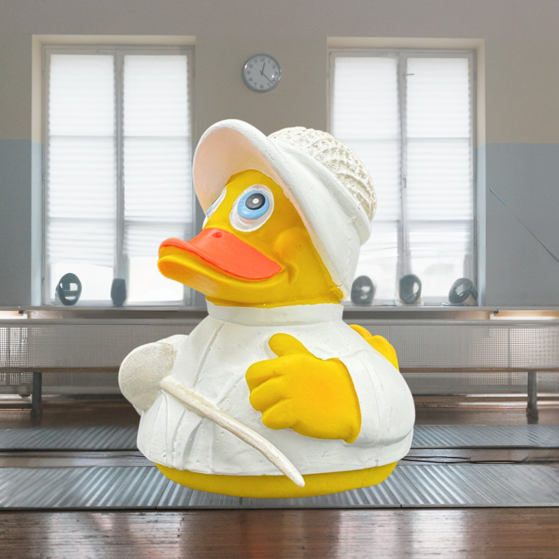 Fechten Ente Badeente Quietscheente Naturkautschuk Entengalerie