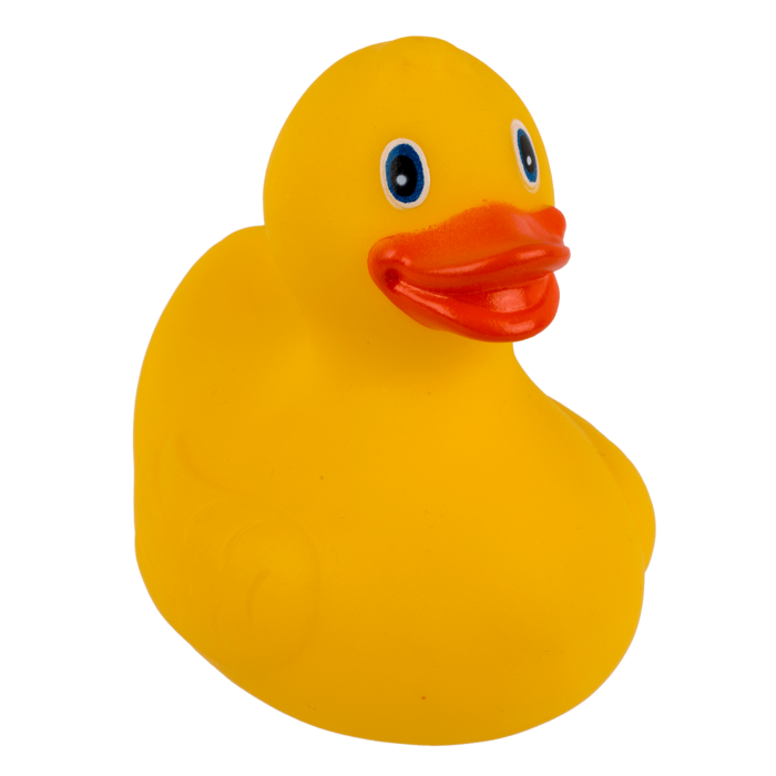 Klassiker Gelb Badeente Quietscheente Out of the blue