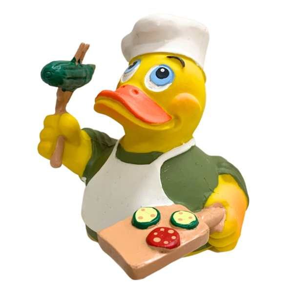 Grillen Veggie Griller Duck Quietscheente Badeente Lanco