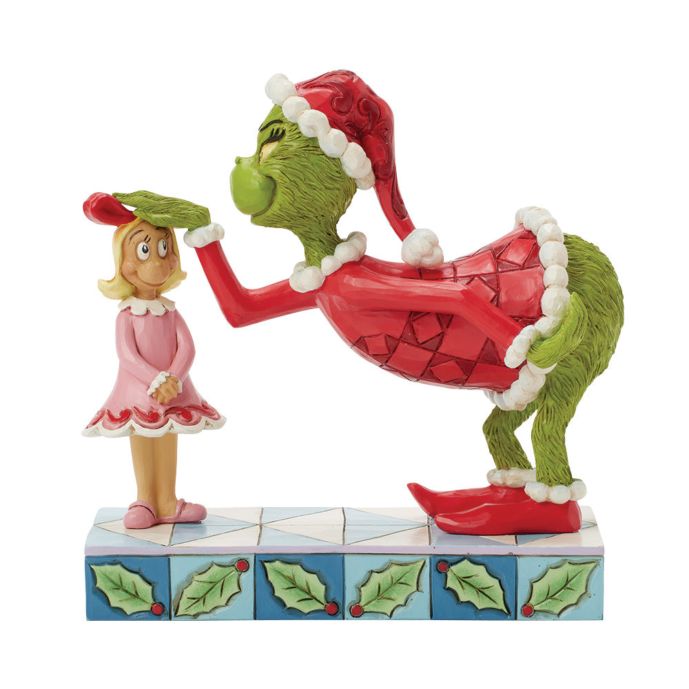 The Grinch Patting Cindy-Lou on the Head Sammelfigur Jim Shore 6017061 Enesco