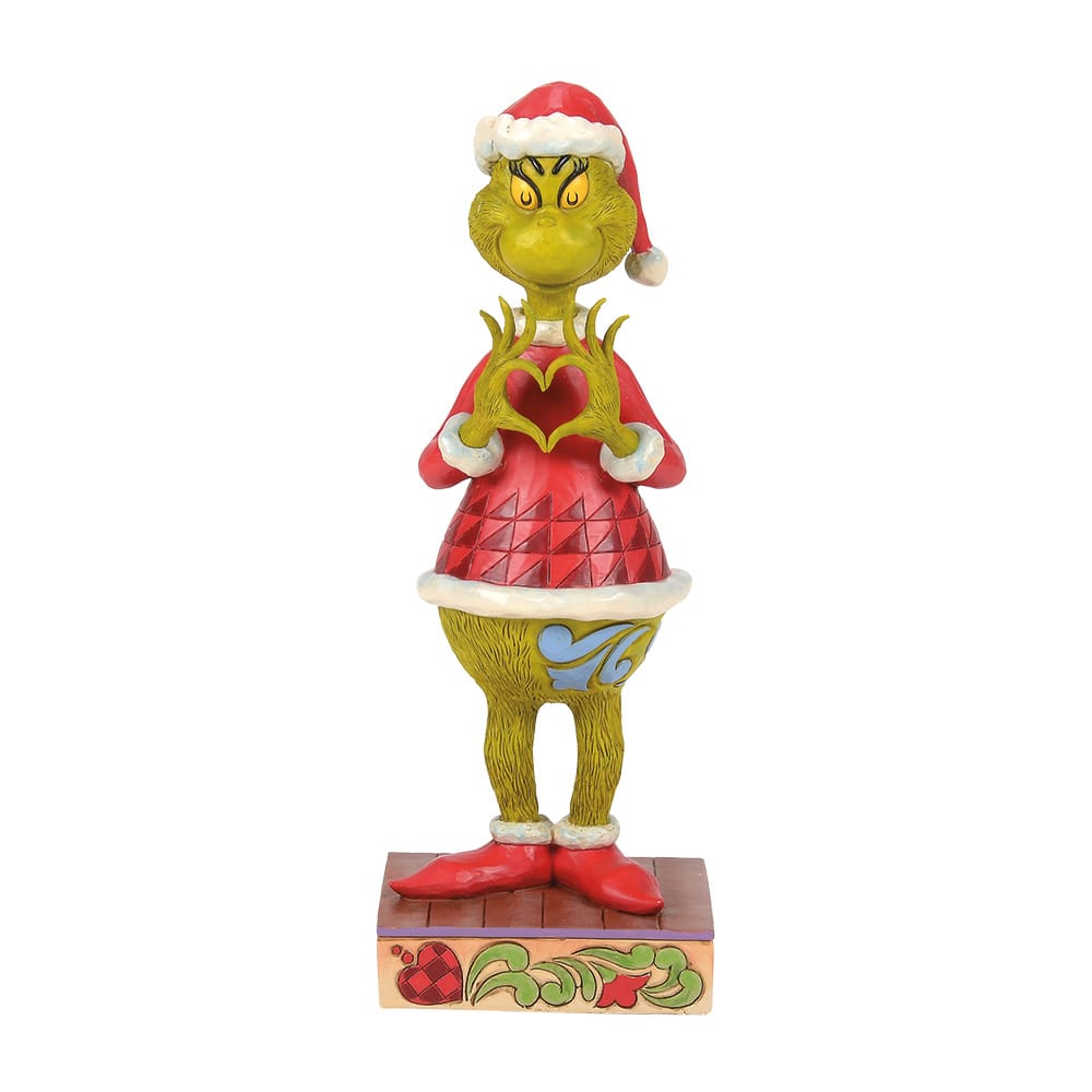 The Grinch With Heart Hands Sammelfigur Jim Shore 6017062 Enesco